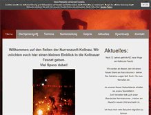 Tablet Screenshot of narrenzunft-kollnau.de